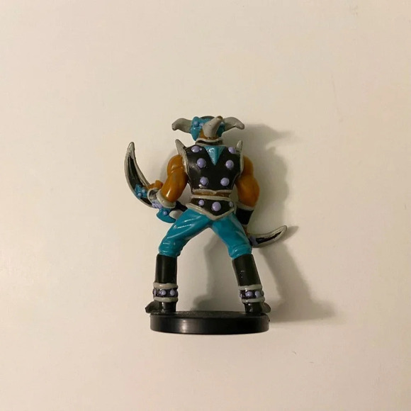 1996 Yugioh Dungeon Dice Monsters Vorse Raider ST 05 Mini Figure 1.75 Inch Tall - Picture 9 of 11